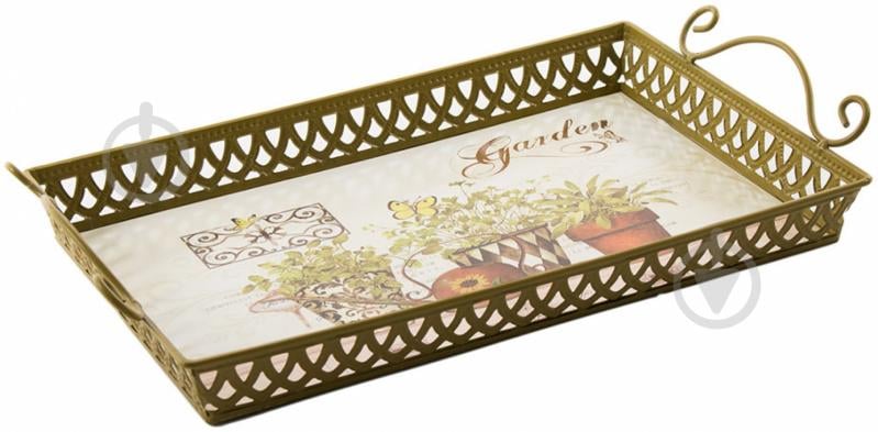 Таця Garden 30x19x4 см W3692S - фото 2 Таця Garden 30x19x4 см W3692S - фото 2
