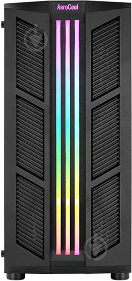 Корпус AeroCool Prime Black Mid Tower RGB Glass side panel (Prime-G-BK-v1) - фото 6