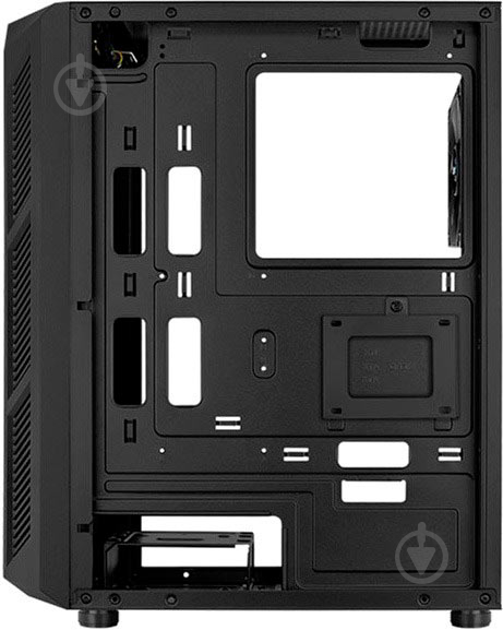 Корпус AeroCool Prime Black Mid Tower RGB Glass side panel (Prime-G-BK-v1) - фото 11