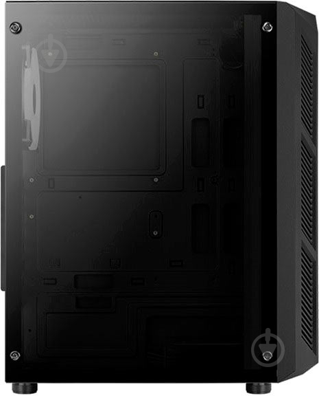 Корпус AeroCool Prime Black Mid Tower RGB Glass side panel (Prime-G-BK-v1) - фото 4