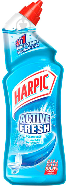 Средство для чистки унитаза HARPIC Active fresh Морской всплеск 750 мл 3119109 - фото 1