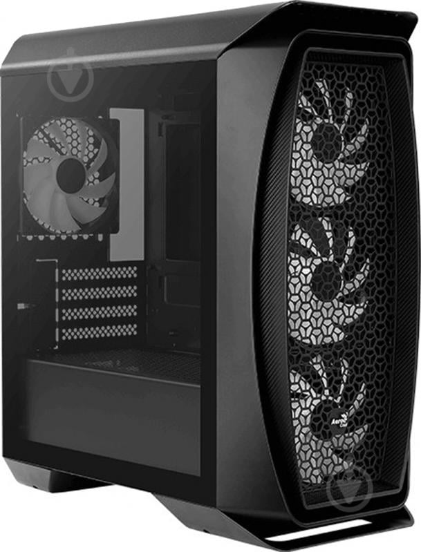 Корпус AeroCool Aero One Mini Frost-G-BK-v1 Black (Mini Frost-G-BK-v1) - фото 2