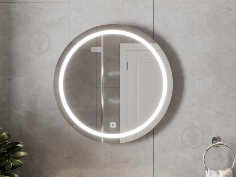 Зеркало ЮВЕНТА LED Murano с сенсором (Round) d 700 мм MrMR-70 - фото 4