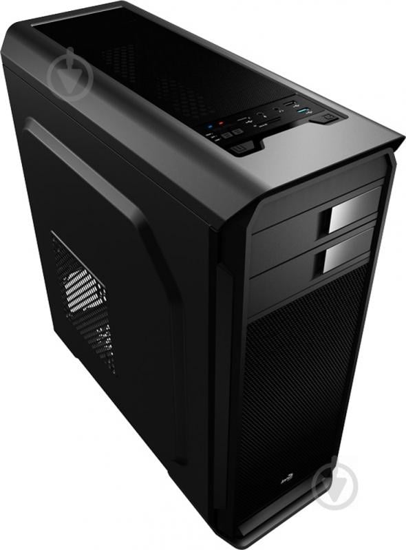 Корпус AeroCool Aero-500 Black (AERO 500 Black) - фото 2