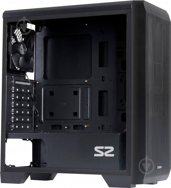 Корпус Zalman S2 TG Black - фото 4