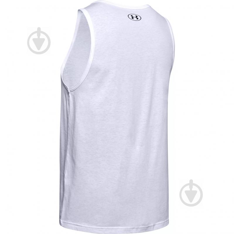 Майка Under Armour UA SPORTSTYLE LOGO TANK 1329589-101 р.2XL білий - фото 2