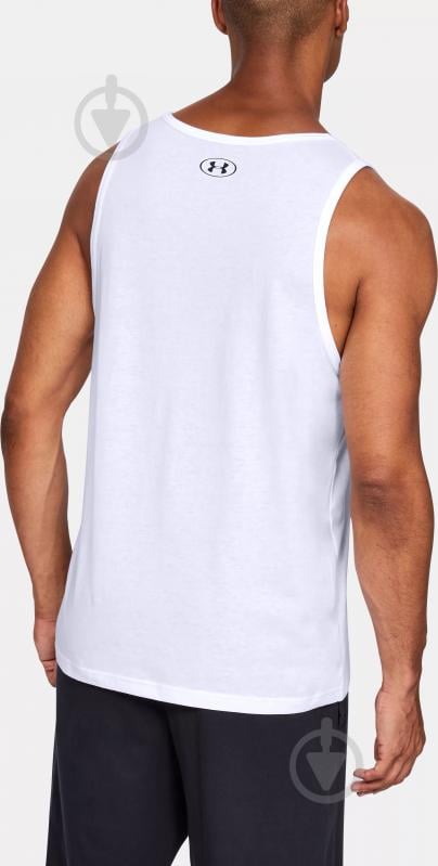 Майка Under Armour UA SPORTSTYLE LOGO TANK 1329589-101 р.2XL білий - фото 4