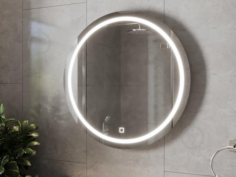Зеркало ЮВЕНТА LED Murano с сенсором (Round) d 800 мм MrMR-80 - фото 3
