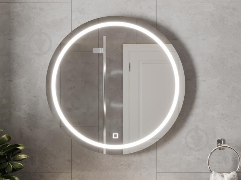 Зеркало ЮВЕНТА LED Murano с сенсором (Round) d 800 мм MrMR-80 - фото 4