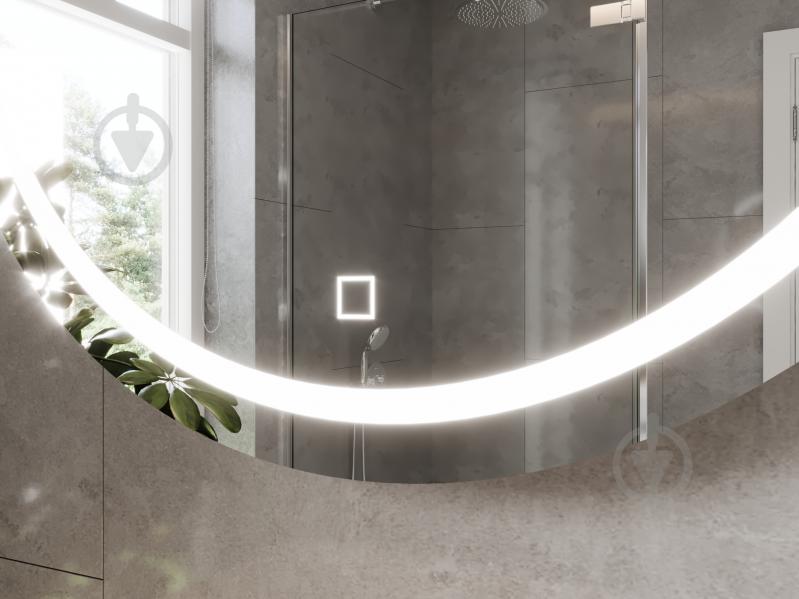 Зеркало ЮВЕНТА LED Murano с сенсором (Round) d 800 мм MrMR-80 - фото 5