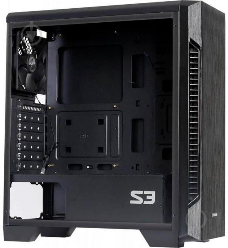 Корпус Zalman S3 TG Black - фото 4