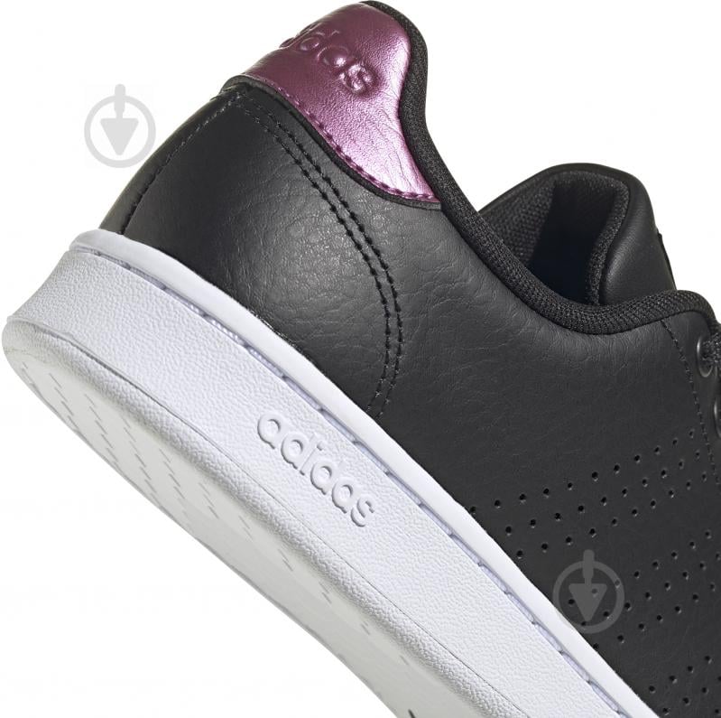 Кроссовки женские зимние Adidas ADVANTAGE FW0966 р.39 1/3 черные - фото 7