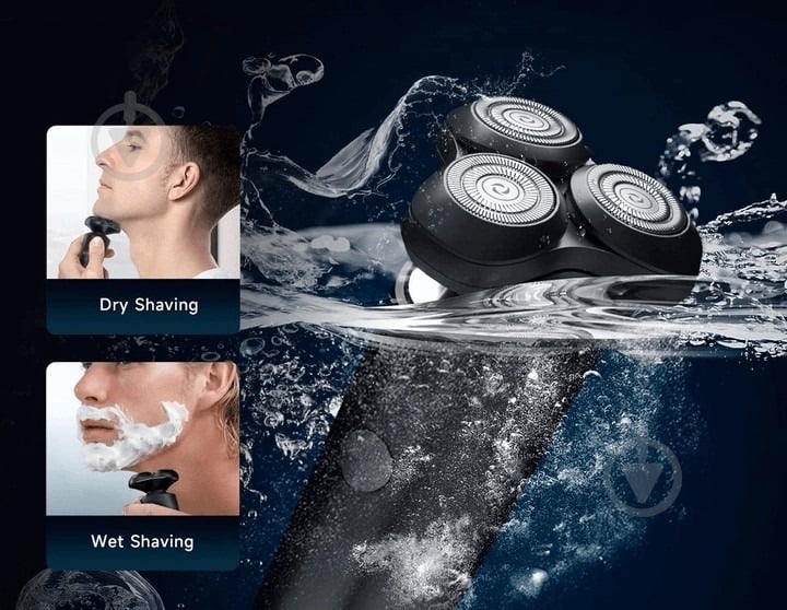 Электробритва ENCHEN 5в1 X8S-C 5W 600mAh Black - фото 4 Электробритва ENCHEN 5в1 X8S-C 5W 600mAh Black - фото 4