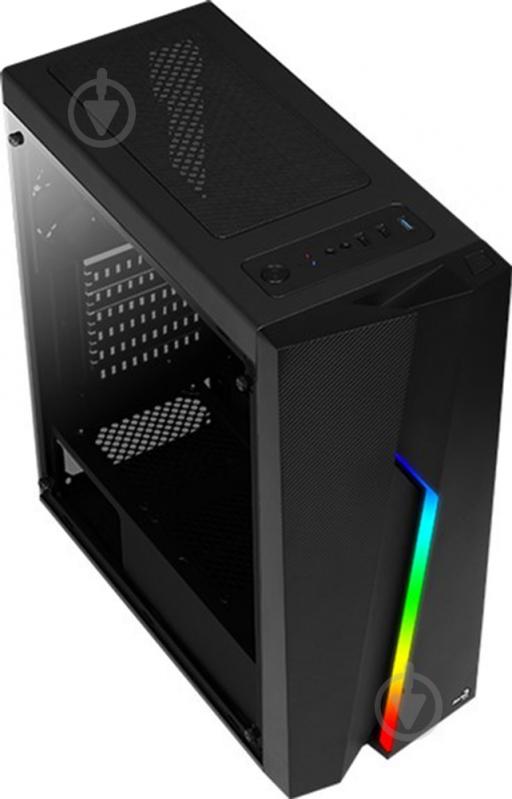 Корпус AeroCool RGB Acrylic Side Panel Black (Bolt-A-BK-v1) - фото 4