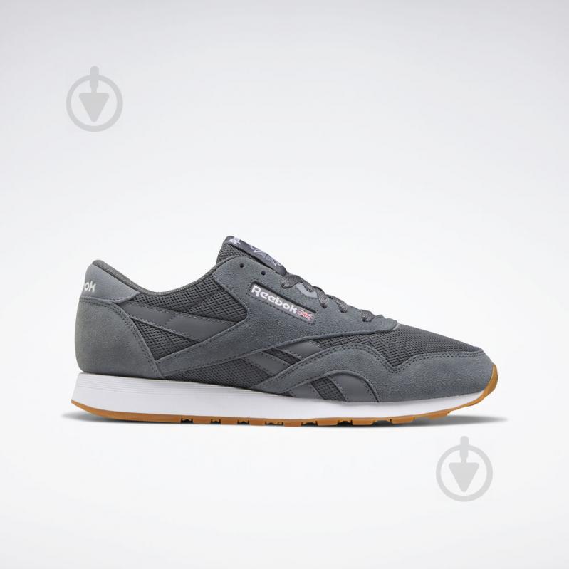 Кросівки чоловічі демісезонні Reebok CL NYLON MU EF3278 р.40 сірі - фото 1