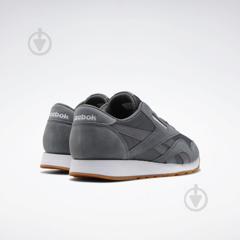 Кросівки чоловічі демісезонні Reebok CL NYLON MU EF3278 р.40 сірі - фото 4