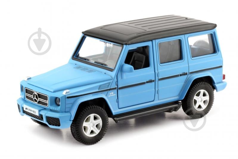 Автомодель Uni Fortune 1:34 MERCEDES BENZ G63 AMG (матова) 554991M(E) - фото 1