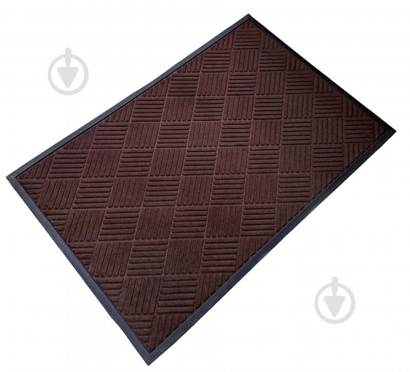 Коврик Relana R23 dark brown 80x120 см - фото 3