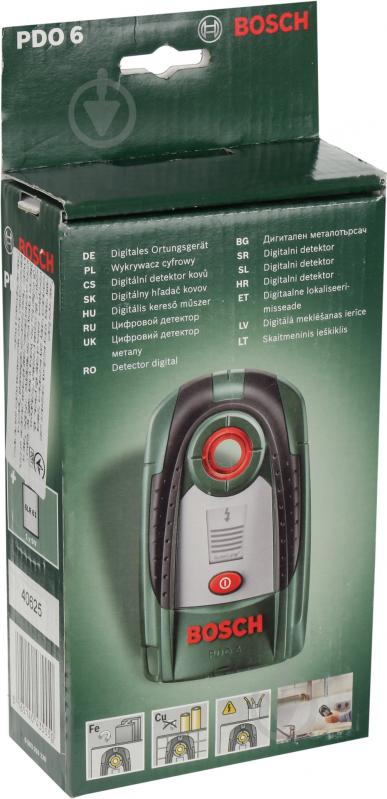 Металлоискатель Bosch PDO 6 0603010120 - фото 4 Металлоискатель Bosch PDO 6 0603010120 - фото 4