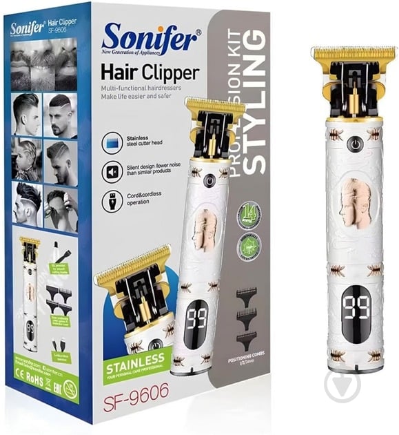 Машинка для підстригання Sonifer SF-9606 - фото 2