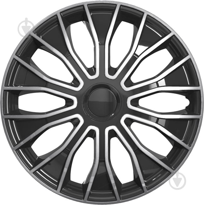 Ковпак для коліс Auto Assistance AA1534-SB R15" 4 шт. чорний