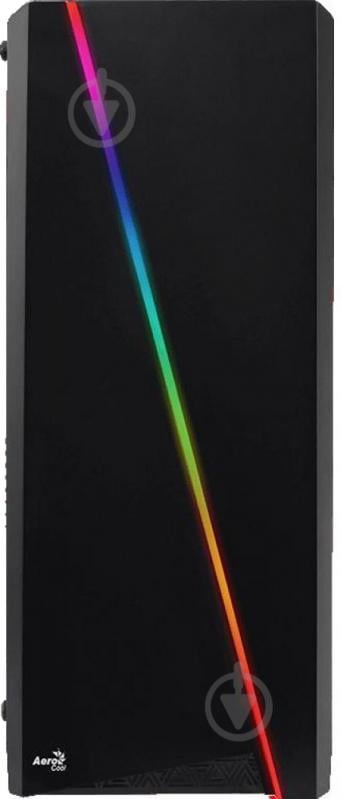 Корпус AeroCool Cylon Black Mid Tower RGB acrylic side panel (PGS CYLON) - фото 6