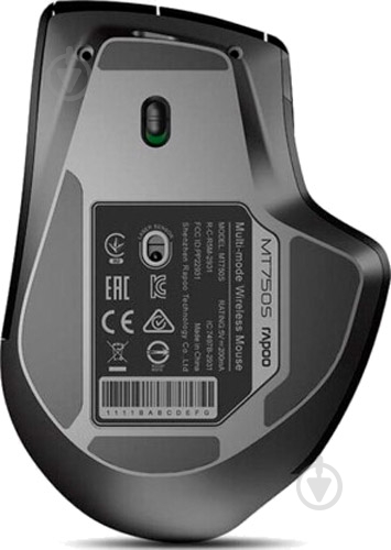 Мышь RAPOO MT750S wireless multi-mode (MT750S black) - фото 5 Мышь RAPOO MT750S wireless multi-mode (MT750S black) - фото 5