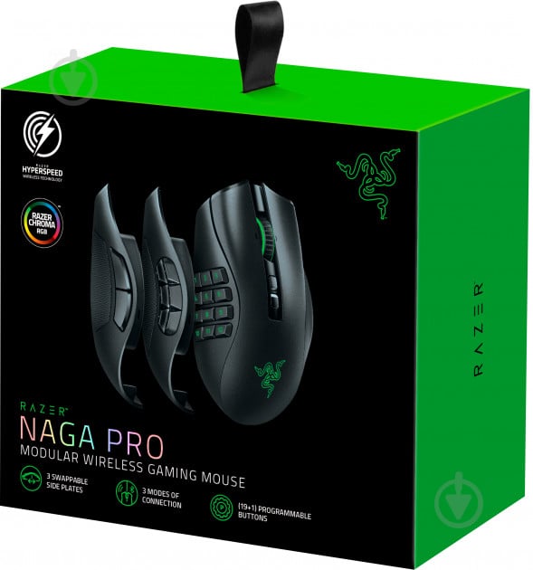 Миша Razer Naga PRO Wireless (RZ01-03420100-R3G1) - фото 7