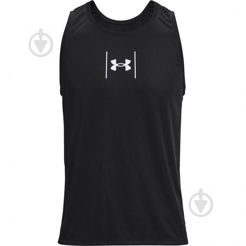 Майка Under Armour UA Speed Stride Shock Singlt 1356175-002 р.2XL черный - фото 1