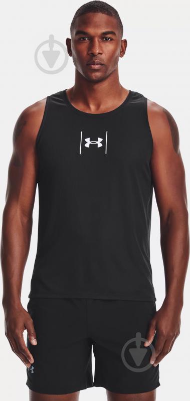 Майка Under Armour UA Speed Stride Shock Singlt 1356175-002 р.2XL черный - фото 3