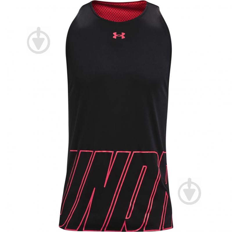 Майка Under Armour UA BASELINE REVERSIBLE TANK 1361899-001 р.2XL черный - фото 1