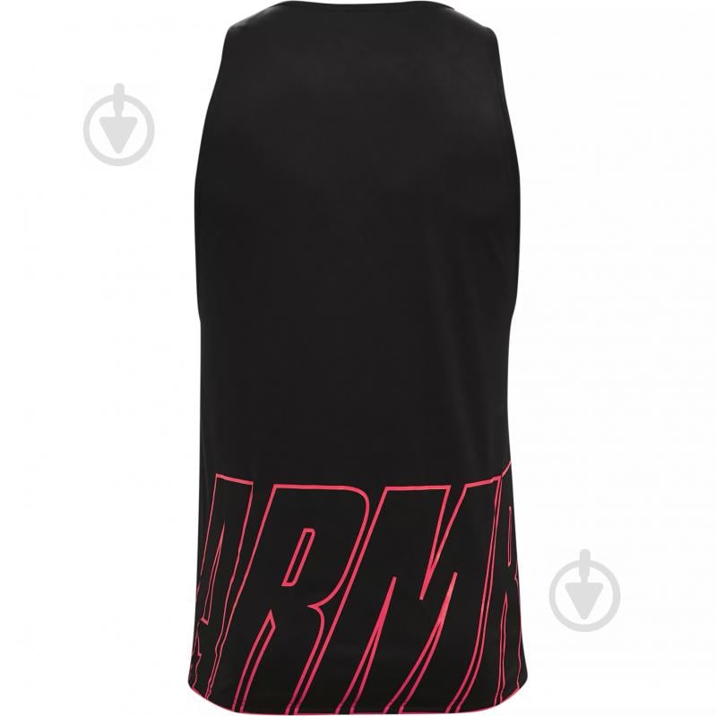 Майка Under Armour UA BASELINE REVERSIBLE TANK 1361899-001 р.2XL черный - фото 2