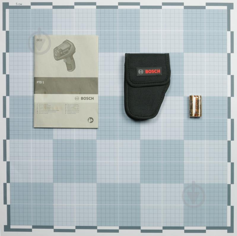 Пирометр (бесконтактный термометр) Bosch PTD 1 0603683020 - фото 5