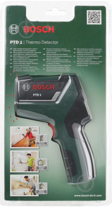 Пирометр (бесконтактный термометр) Bosch PTD 1 0603683020 - фото 6