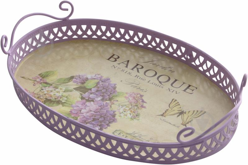 Поднос для завтрака Lilac 38x25 см 14S0448M - фото 2 Поднос для завтрака Lilac 38x25 см 14S0448M - фото 2