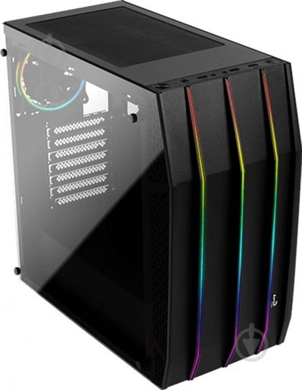 Корпус AeroCool Klaw RGB Tempered Glass Black (KLAW RGB TG) - фото 4