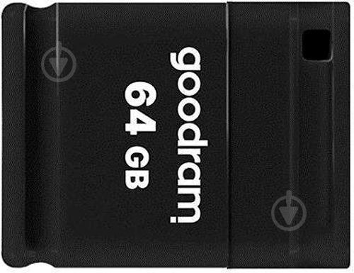 Флешпам'ять USB Goodram UPI2 64 ГБ USB 2.0 black (UPI2-0640K0R11) - фото 1