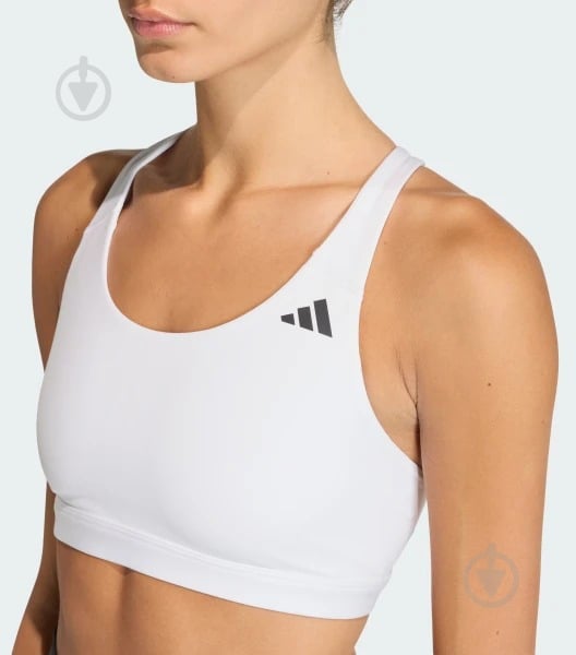Бра Adidas OPT ESS MS BRA KA4731 р.M белый - фото 4