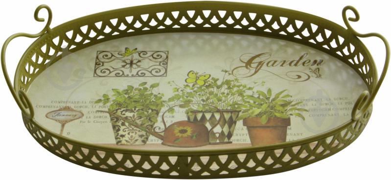 Поднос для завтрака Garden 35x25 см 14S0448S - фото 1
