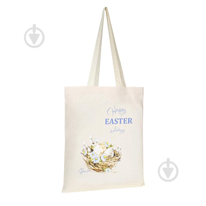 Сумка-шоппер HAPPY EASTER Пасхальное гнездышко Homeline - фото 1