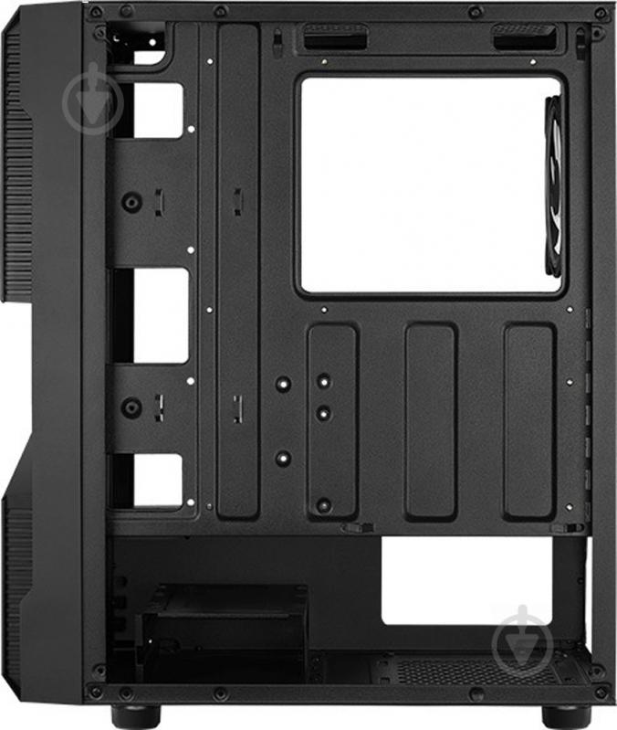 Корпус AeroCool Menace RGB-G-BK-V1 Tempered Glass Black (Menace RGB-G-BK-V1) - фото 9