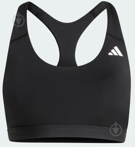 Бра Adidas OPT ESS MS BRA JN6892 р.M чорний - фото 1