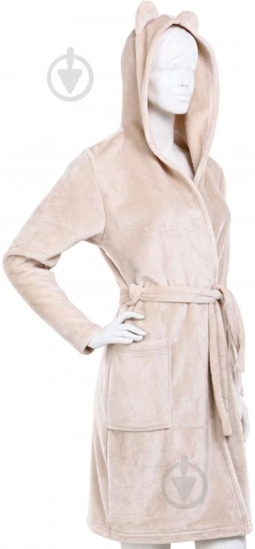 Халат La Nuit микрофибра TAPIOCA в упаковке р. S бежевый - фото 4