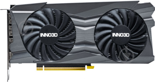 Видеокарта Inno3D GeForce RTX 3060 Ti Twin X2 LHR 8GB GDDR6 256bit (N306T2-08D6-119032AH) - фото 3