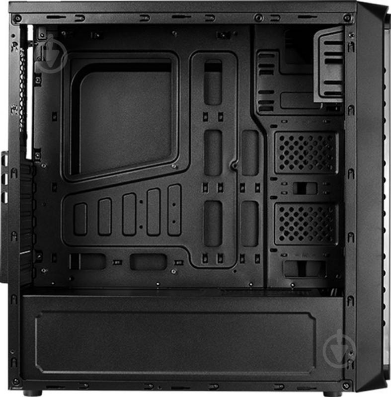 Корпус AeroCool SI-5200 Frost-A-BK-v1 RGB Acrylic Side Panel Black (SI-5200 Frost BG) - фото 9