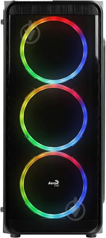 Корпус AeroCool SI-5200 RGB ARGB Tempered Glass Black (SI-5200 RGB) - фото 5