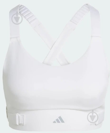 Бра Adidas FASTIM L HS BRA IM7706 р.S-C/D белый - фото 1
