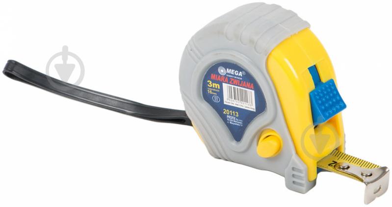 Рулетка MEGA 20113 3 м x 16 мм - фото 1
