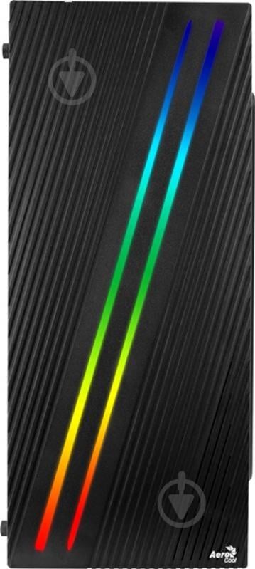 Корпус AeroCool Streak RGB Acrylic Side Panel Black (Streak-A-BK-v1) - фото 6