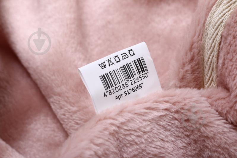 Халат La Nuit микрофибра ROSE SMOKE в упаковке р. ХS розовый - фото 6